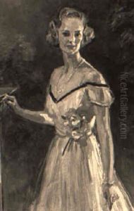 Portrait Of Miss Mary Aldrich, Daughter Of Mr. And Mrs. Winthrop W. Aldrich