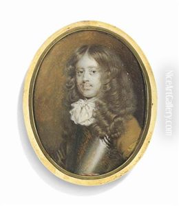 William Alington, 3rd Baron Alington (b. Before 1641 - 1685), In Silver Breastplate Over Buff Coat And White Cravat
