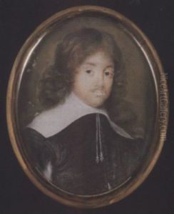 A Gentleman (james Graham, 5th Earl Of Montrose?) Wearing Black Doublet, The Sleeve Slashed To Reveal White And Wide White Lawn Collar With Tassels A Gentleman (james Graham, 5th Earl Of Montrose?) Wearing Black Doublet, The Sleeve Slashed To Reveal White And Wide White Lawn Collar With Tassels