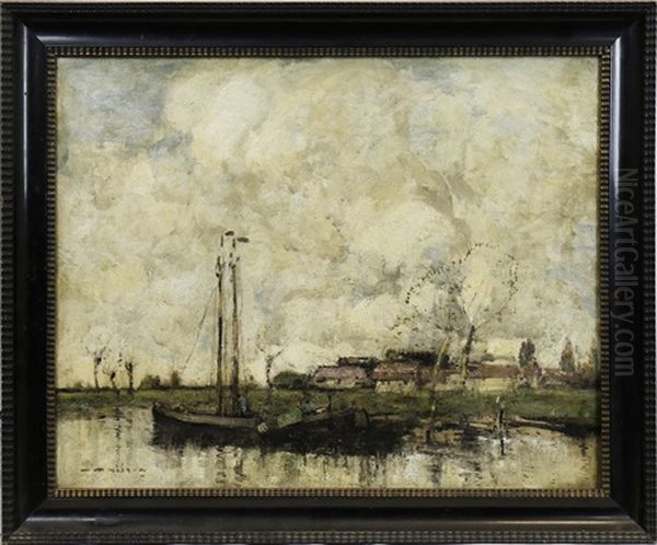 Fishing Boats At A Wharf - view 1