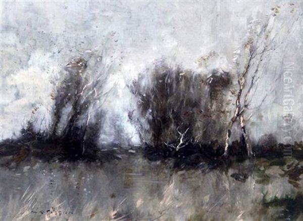Windy Landscapes (a Pair) - view 1