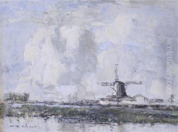Mill On Zaandann - view 1