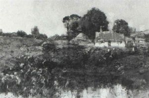 A Highland Croft by William Alfred Gibson