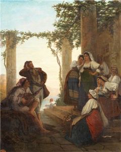 La Serenade by Francois Theophile Etienne Gide