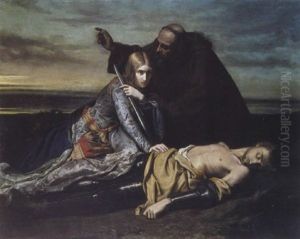 La Mort De Tancrede by Francois Theophile Etienne Gide