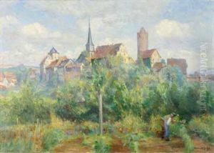 Blick Auf Schlitz by Heinrich Giebel