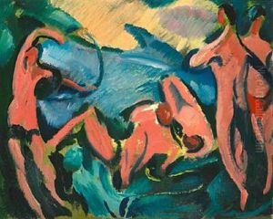 Study After El Greco's Laokoon (1614) by Harald Giersing