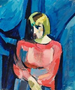 Dame I Rodt (lady In Red)