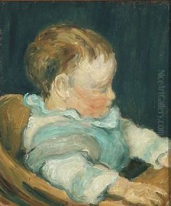 Child Portrait by Harald Giersing