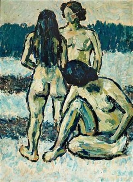 Tre Modeller (three Women) - view 1