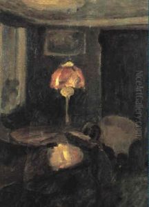 Aften I Dagligstuen by Harald Giersing
