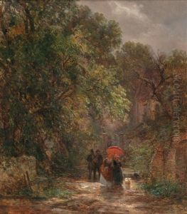 The Sunday Stroll by Maximilian Gierymski