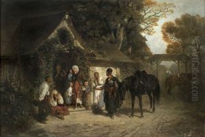 Return Of A Servant by Maximilian Gierymski