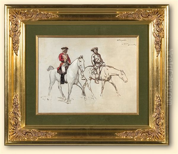 Two Riders - view 1