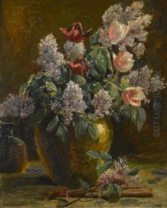 A Floral Still Life A Floral Still Life