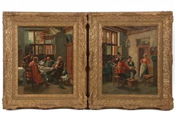 Two Tavern Scenes - view 1