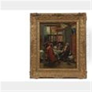 A Tavern Recital by Wilhelm Giessel