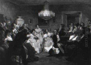 Schubertabend by Wilhelm Giessel