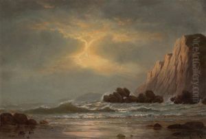 A Sunlit Shore by Charles Braddock Gifford