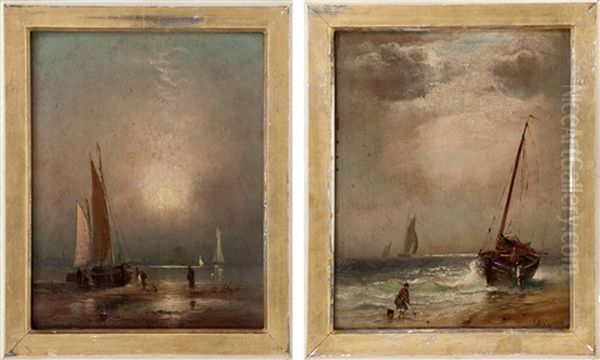 Pair Of Luminous Seascapes - view 1