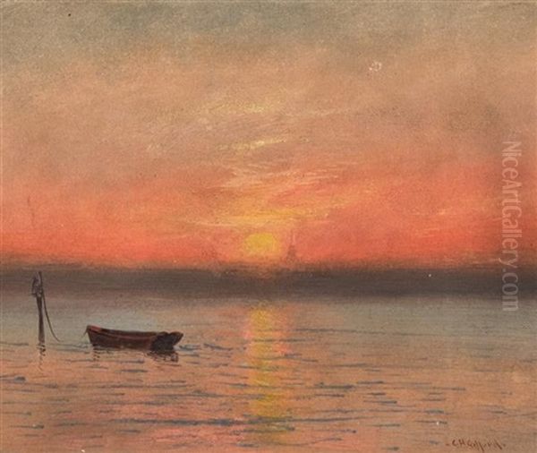 Dinghy On Flat Water - view 1