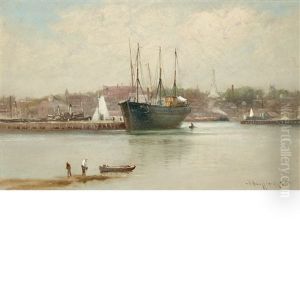Harbor Scene, New Bedford, Massachusetts