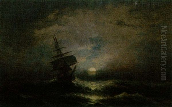 Ship At Sea - view 1