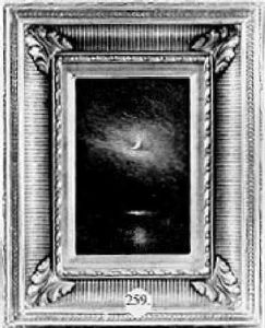 Boat In Moonlight by Charles Henry Gifford