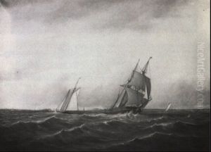 Ships Off New Bedford Harbor