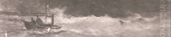 Fishermen Near Shore - view 1