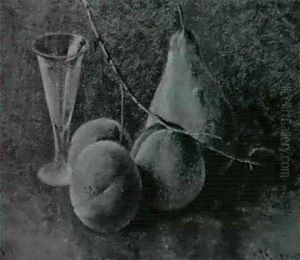 Still Life With Peaches