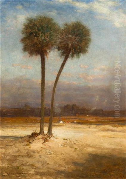 Two Palm Trees - view 1