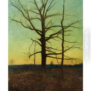 Silhouette Of Trees by Robert Swain Gifford