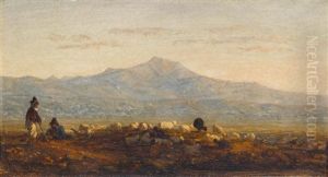 On The Roman Campagna by Sanford Robinson Gifford