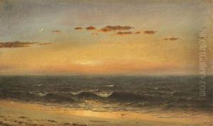 Sunrise On The Seashore by Sanford Robinson Gifford