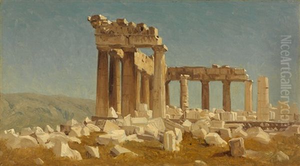 Study Of The Parthenon - view 1