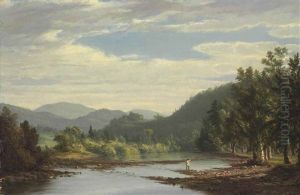 West Branch Of The Delaware River by Sanford Robinson Gifford