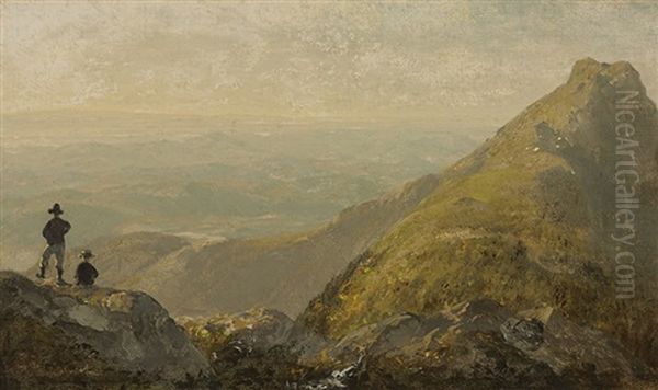 Mansfield Mountain (sketch) - view 1