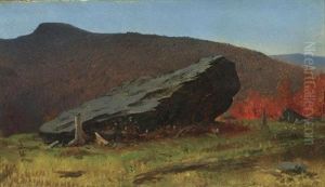 View In The Catskills by Sanford Robinson Gifford