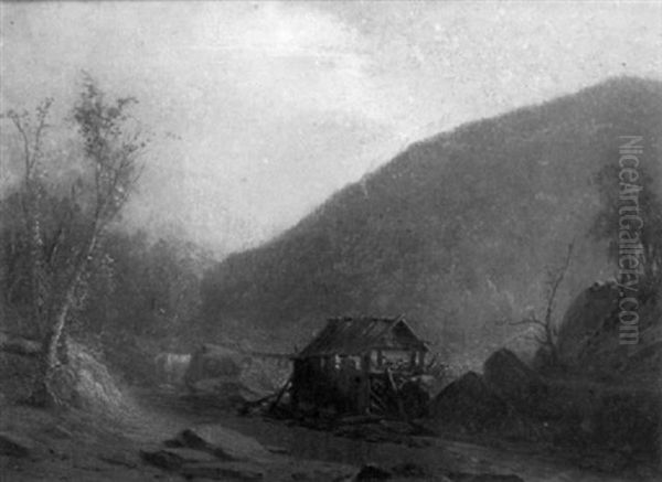 The Old Mill In Autumn. An Upstate New York View - view 1