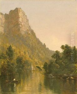 High Tor-matlock Dale, New York by Sanford Robinson Gifford
