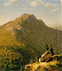 View Of Catskills, 1860 by Sanford Robinson Gifford