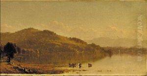 Mount Merino, On The Hudson by Sanford Robinson Gifford