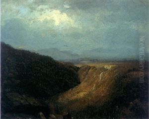 A Souvenier Of The Catskills (kauterskill Cove) by Sanford Robinson Gifford