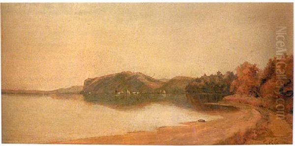 Hook Mountain, Hudson River Landscape - view 1