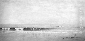 At Play In The Surf