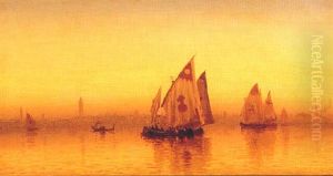 A Venetian Twilight by Sanford Robinson Gifford