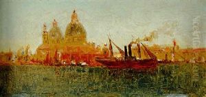 A Venetian Sketch by Sanford Robinson Gifford