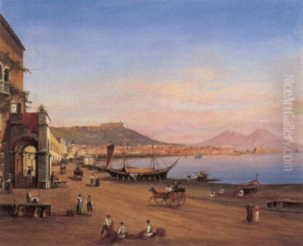 Napoli, Vita Sul Lungomare - view 1
