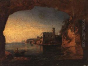 The Coast Of Posillipo by Ercole Gigante